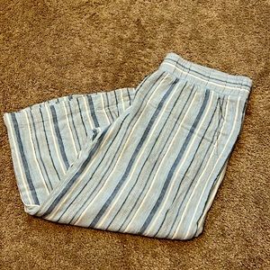 Barely worn Cloth and Stone wide leg capri medium ☀️🥰💕